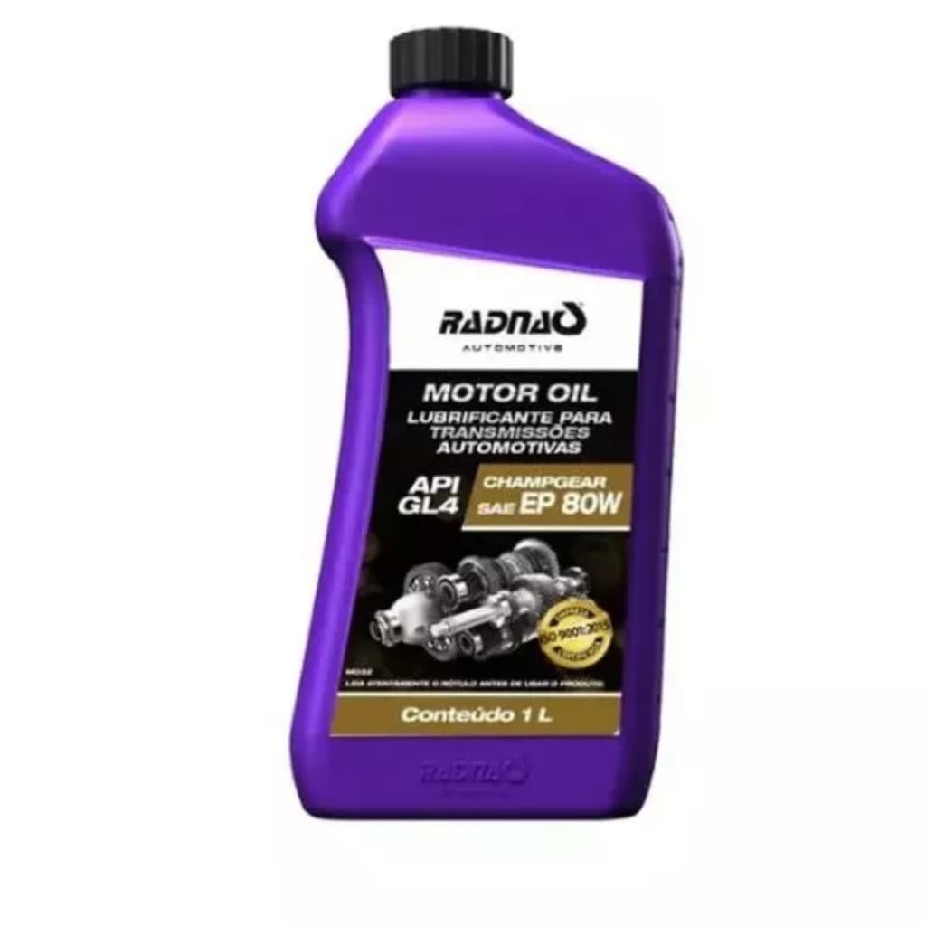 Óleo Cambio Sae Ep 80w Api Gl4 Mineral 1 L