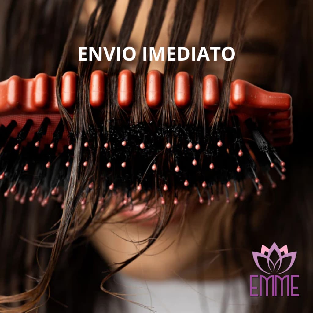 Escova Finalizadora para Cabelos Cacheados Definição do cabelo de Homens e Mulheres Escova Gringa