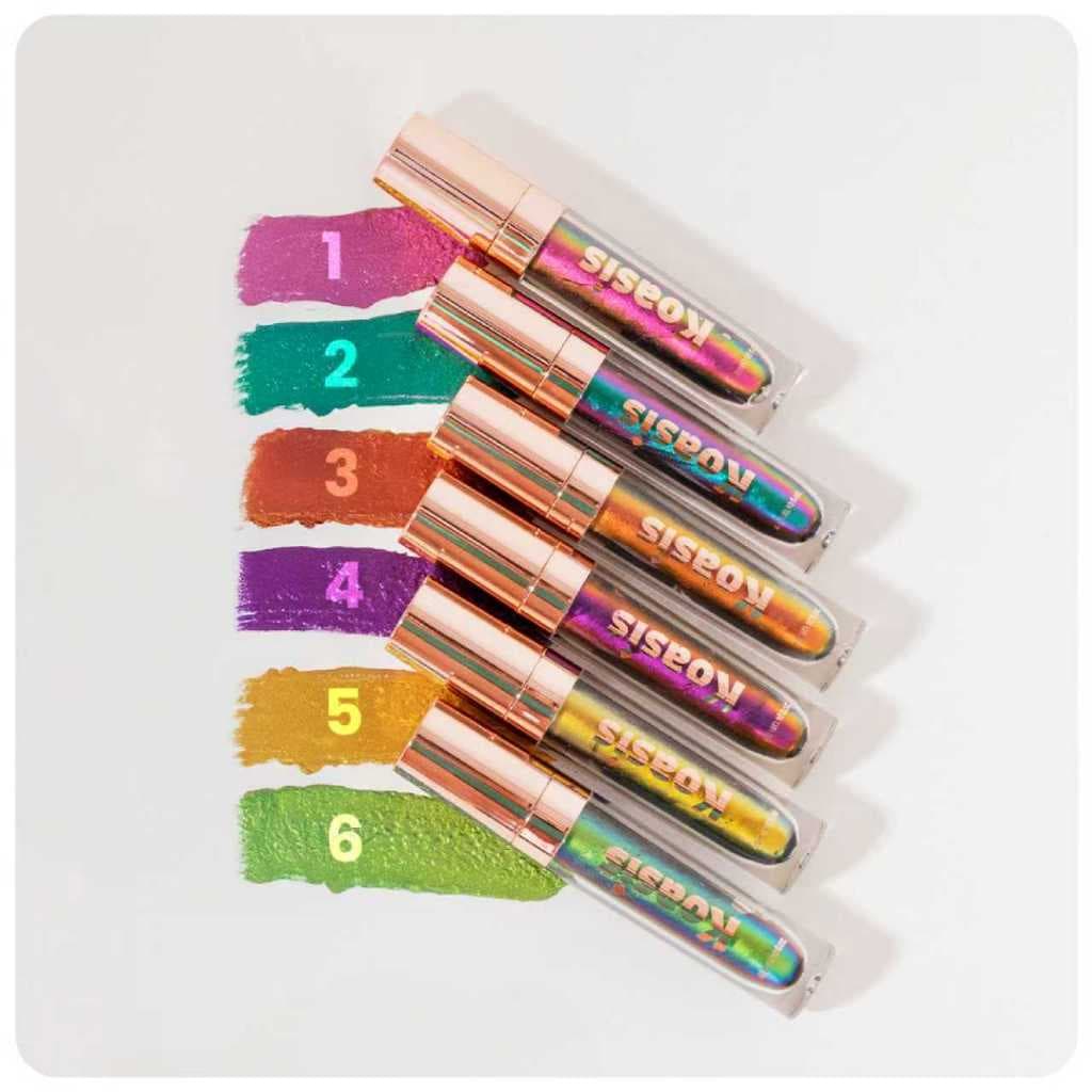 Páscoa KOASIS Sombra Líquida Glitter Kamaleão De Olhos Brilhante Diamante Gloss