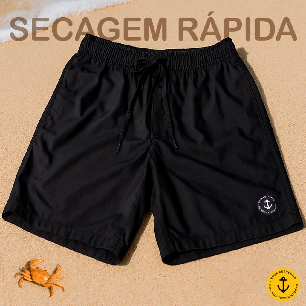 Kit 3 Três Shorts Bermuda Academia Casual Treino Dia a Dia Piscina Cachoeira Verão Calor Leve
