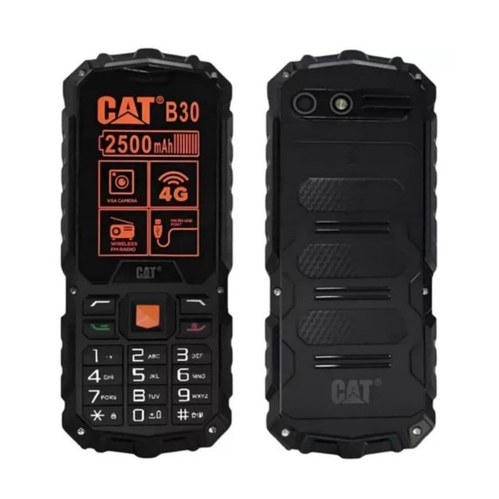 Celular Caterpillar B30 Dual Chip 4G IP67 Celular Robusto à Prova d’Água e Queda
