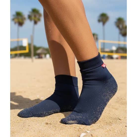 Meia Sapatilha Beach Tennis Antitermica Tecnologico Neoprene Volei Praia Areia Futvolei Hibrida