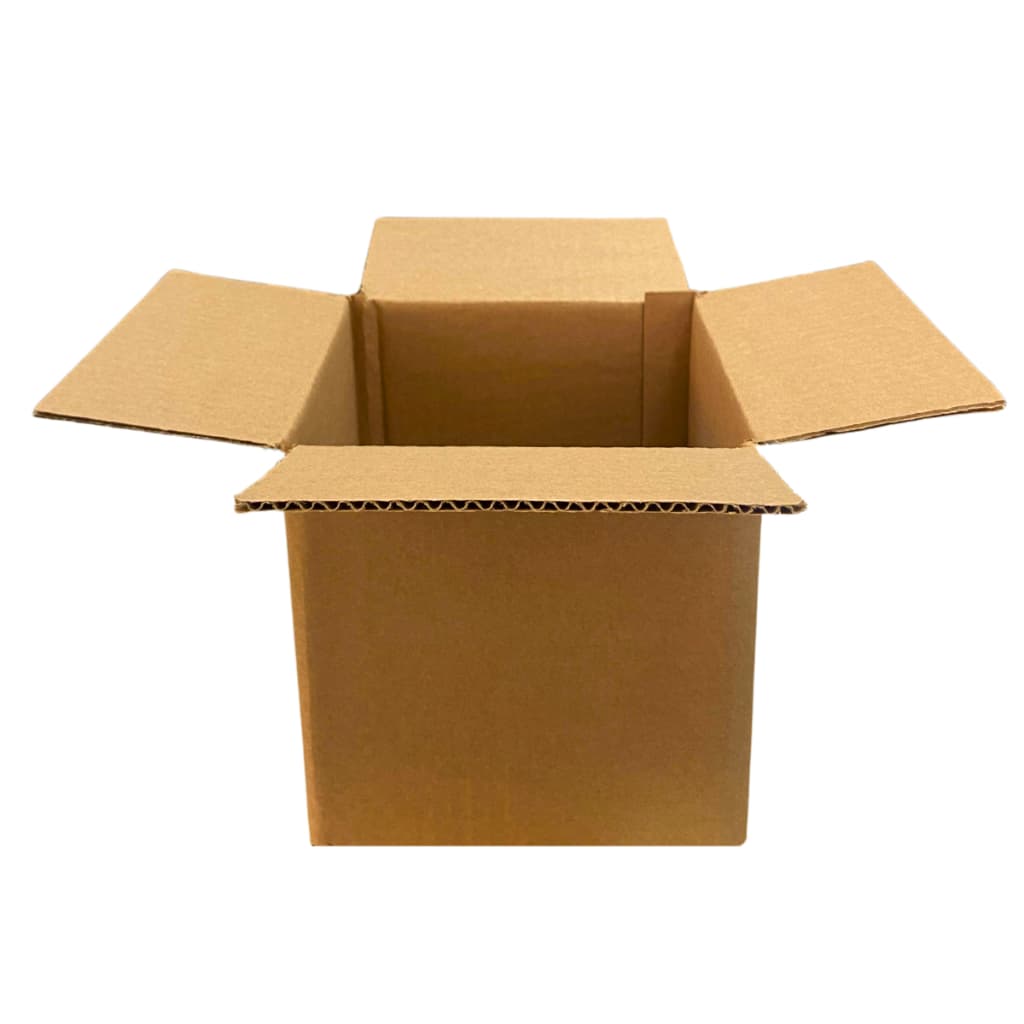 Caixa de Papelão 15x15x15 Material SemiKraft para Embalagens e Envios de E-commerce com 100 Unidades
