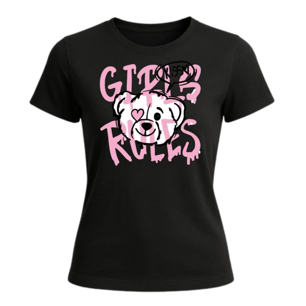 Camisa Preta Feminina Estampadas Variadas - Envio Já