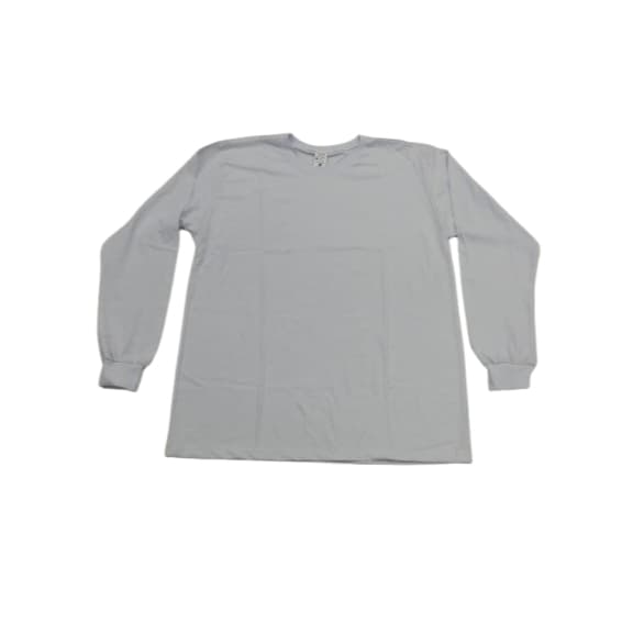 Kit (02) Camisetas Manga Longa Malha 100% Algodão