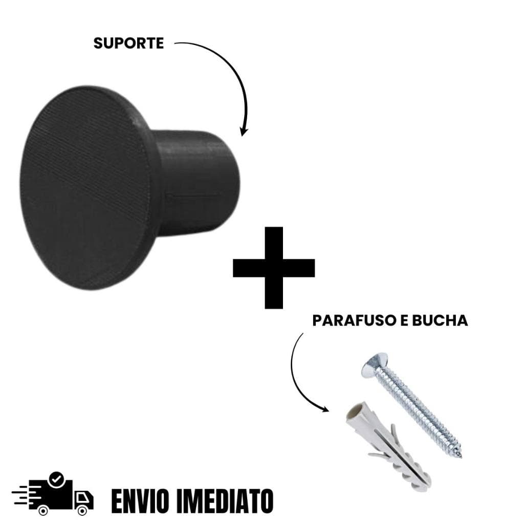 Pino de Fixação Suporte Pendurador Espelho Adnet Decoração Parede