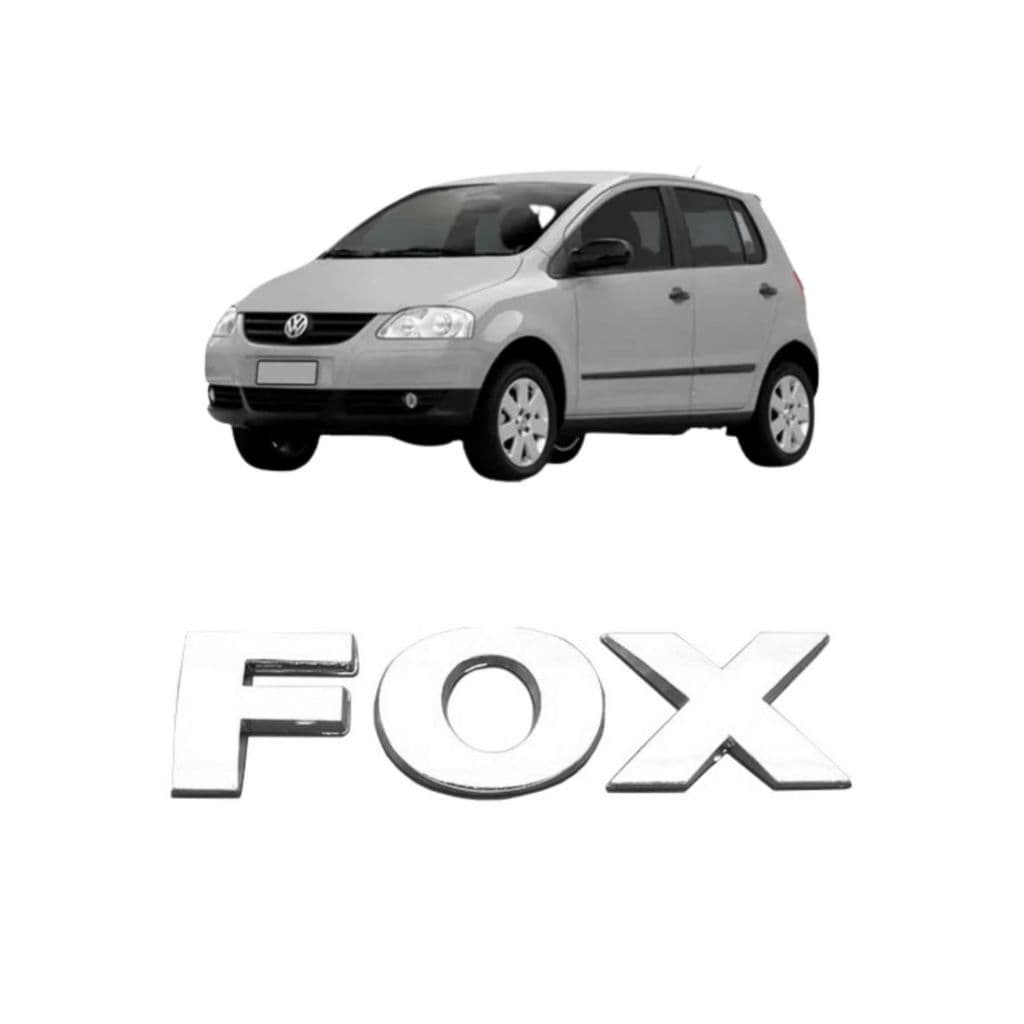 Emblema Letreiro Fox 2003 2004 2005 2006 2007 2008 2009