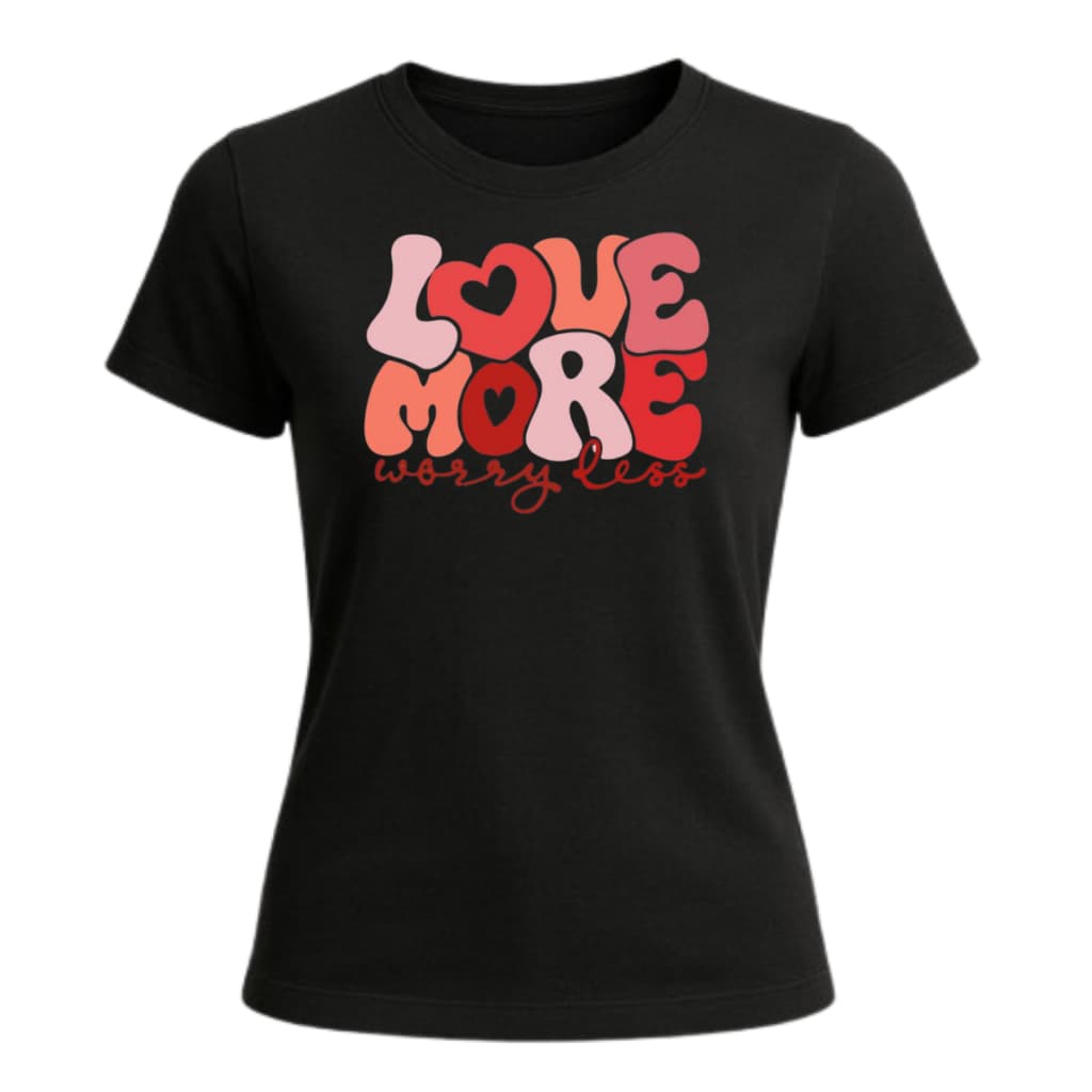 Camisa Feminina Preta Varias Estampas Casual - Envio Imediato