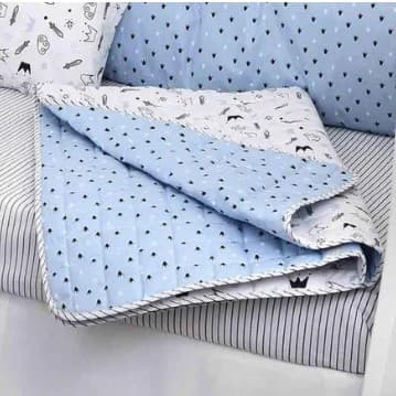 Edredom Bebê Infantil Para berço de Bebê Americano 85x130m