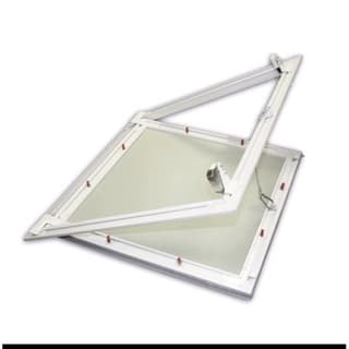 Alçapão Com Click Em Aluminio Com Tampa Para Forro Drywall 700x700mm