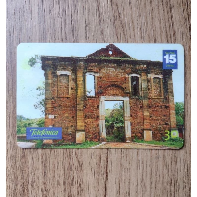 Cartão Telefônico Colecionável Mariana MG.