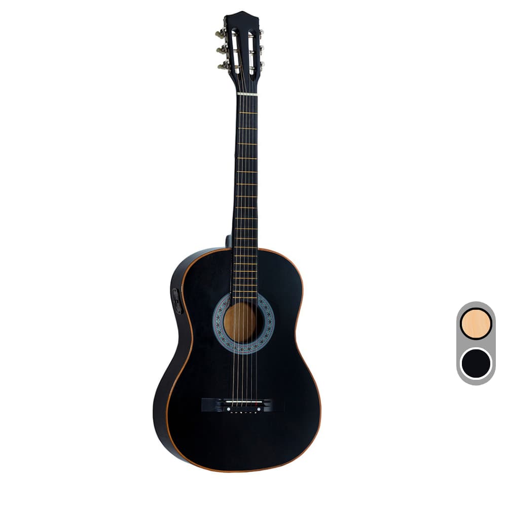 Violão Musical Queen's Adulto Cordas Nylon e Aço Acústico Para Iniciantes