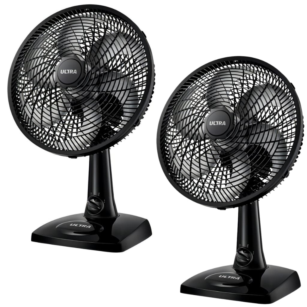 Kit 2 Ventiladores Mesa Mondial V-ut-30 Potente Silencioso 110V