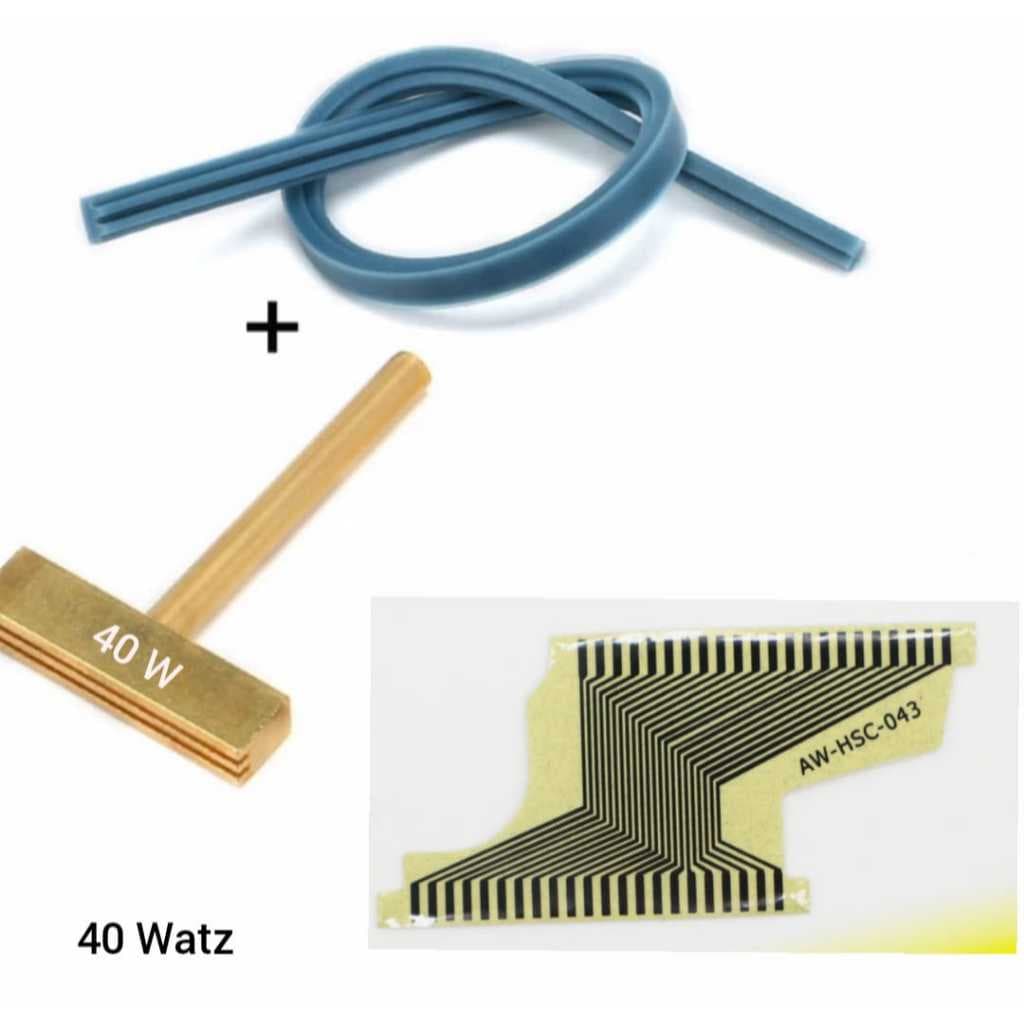 Kit Reprero do painel Gm Flat 22 Vias + Ponta T + Borracha 20 cm 40 ou 60 Watts