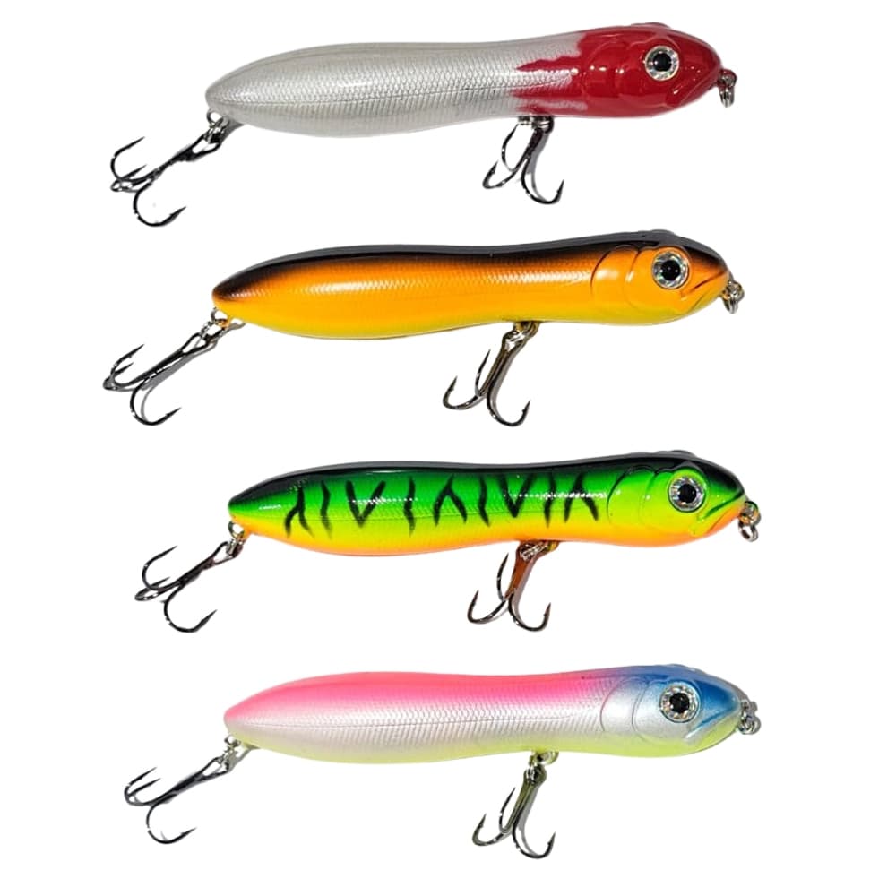ISCA ARTIFICIAL DE SUPERFÍCIE ZARA 10 CM 17 GRAMAS PESCA TUCUNARÉ TRAÍRA DOURADO