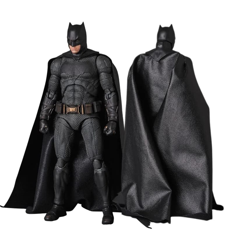 Action Figure Articulado MAFEX Bruce Wayne (Batman Begins) - Nº 056 para Enfeite Decoração Presente Geek