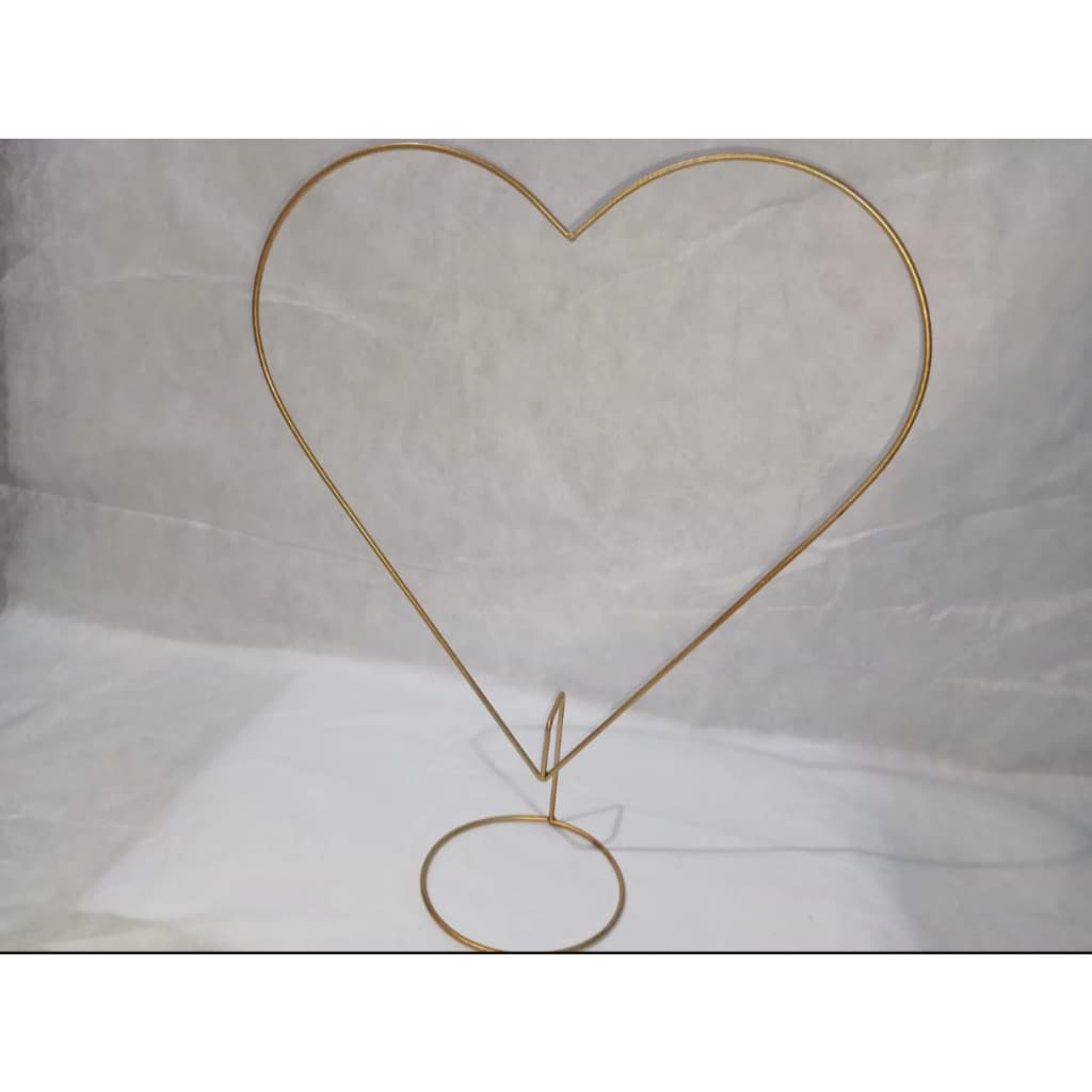 Mini arco coração 25cm decoração de mesa ou lembrancinha de festas
