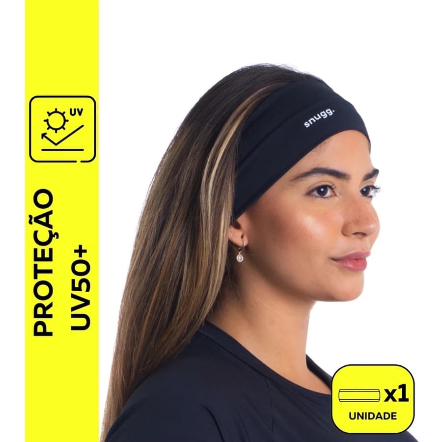 Faixa de Cabelo Esportiva Academia Corrida Fitness Antissuor Masculino Feminino