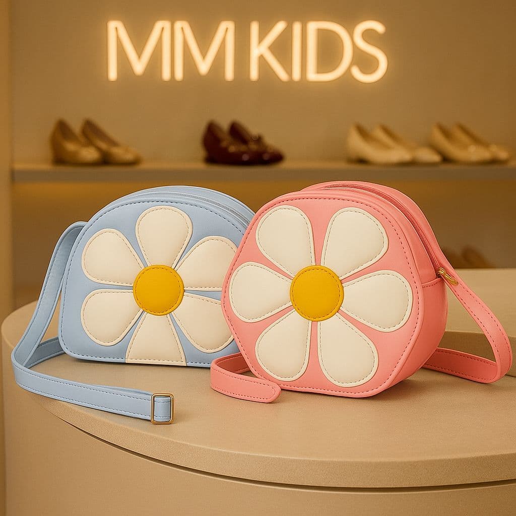 Bolsinha infantil margarida Bolsa infantil Bolsa de flor cores lindas e delicadas