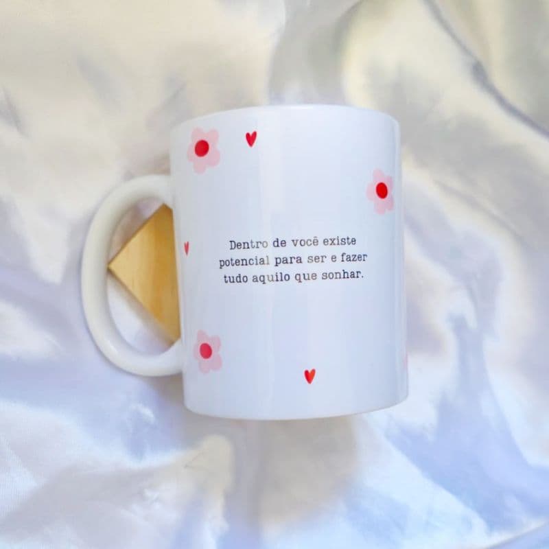 Caneca Personalizada com frase, Caneca minimalista, caneca fofa, caneca motivacional, caneca para presente