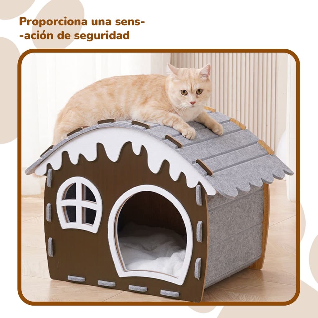 Placa de feltro para gatos Arranhador  Casa para gatos  Parque de diversões para gatos