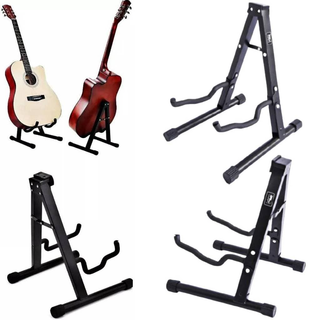Suporte Para Violão Chão Guitarra Baixo Profissional Dobrável