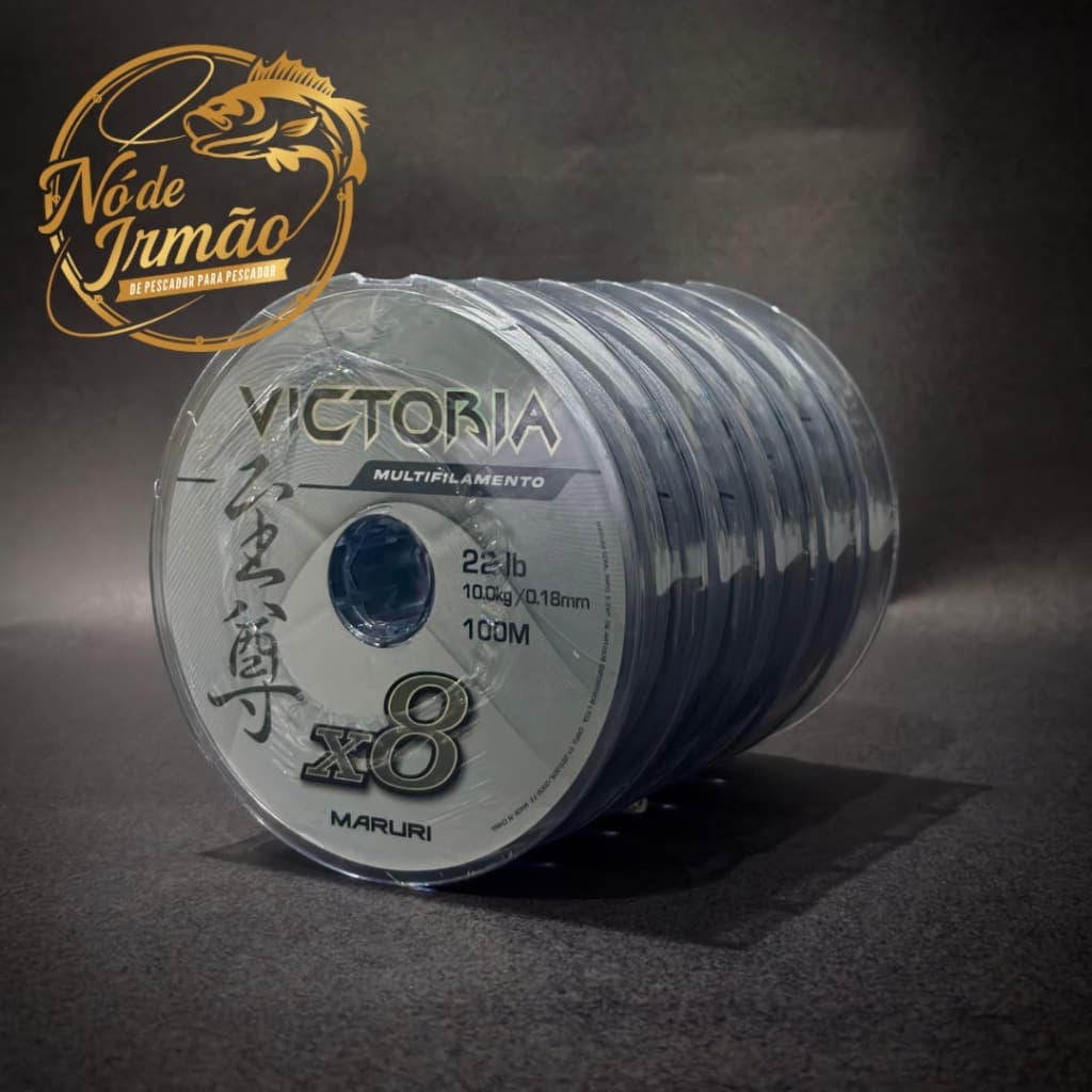 Linha Multifilamento Victoria 8X – Marca: Maruri – Multifilamento Victoria – 100 metros