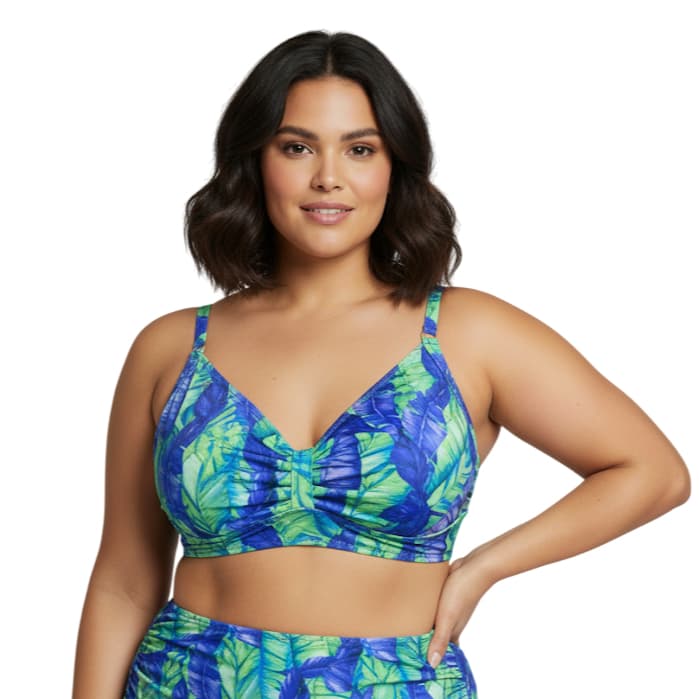 Top Sem Bojo Feminino Plus Size Reforçado Sustentação Alça Larga Ajustável Push Up Moda Praia Verão