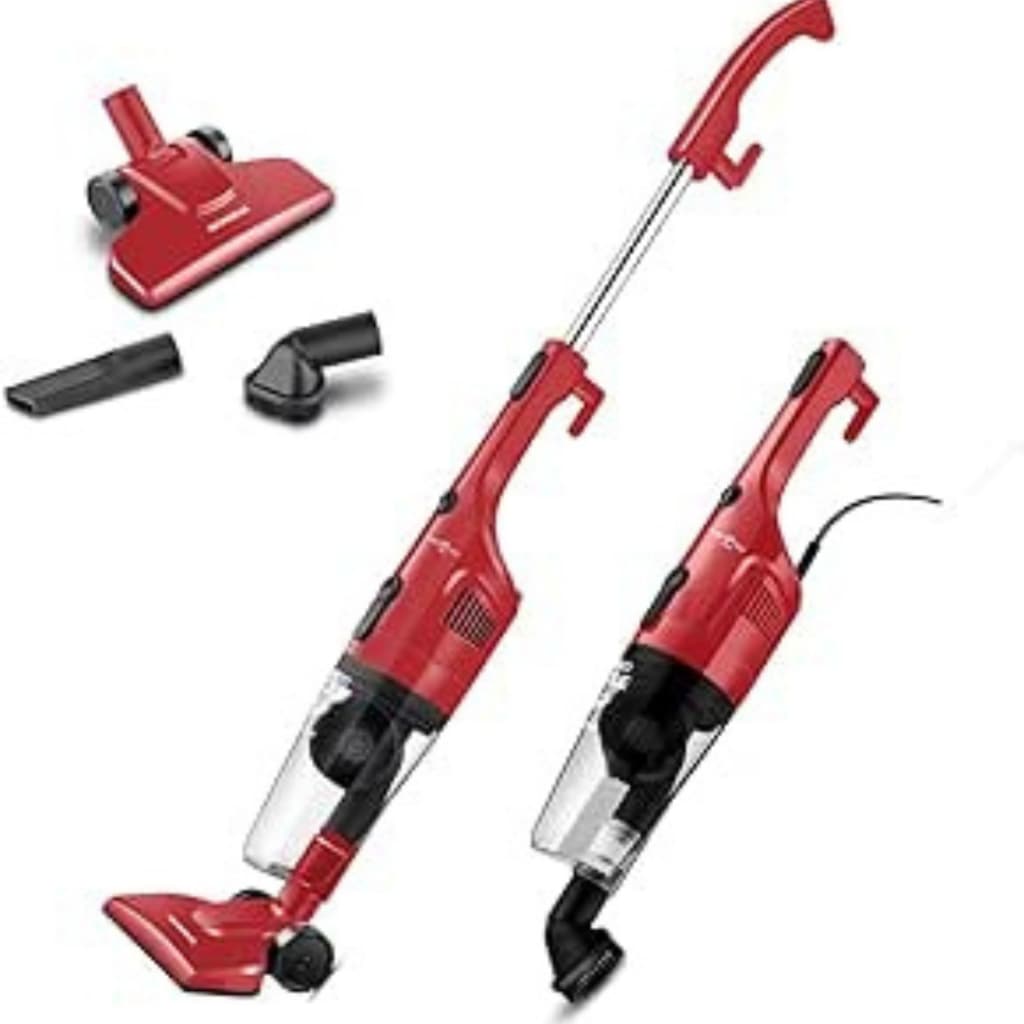 Aspirador De Pó Turbo Cycle Mondial 1100w Ap-36 220v Vermelho Com Preto