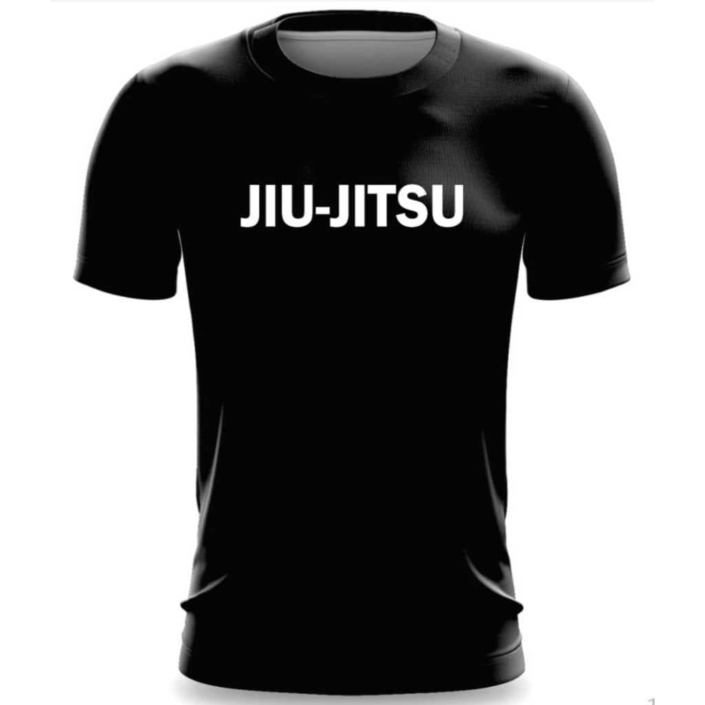 Camiseta/Camiseta JiuJitsu  dryfit 3d Treino - Corrida - Luta - Academia Protecao UV