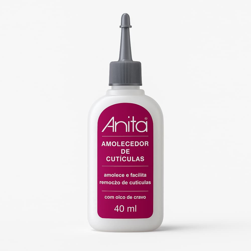 Anita Amolecedor de Cuticulas 40ml Oleocotton Tea Tree Hidrata Suaviza Cuidados