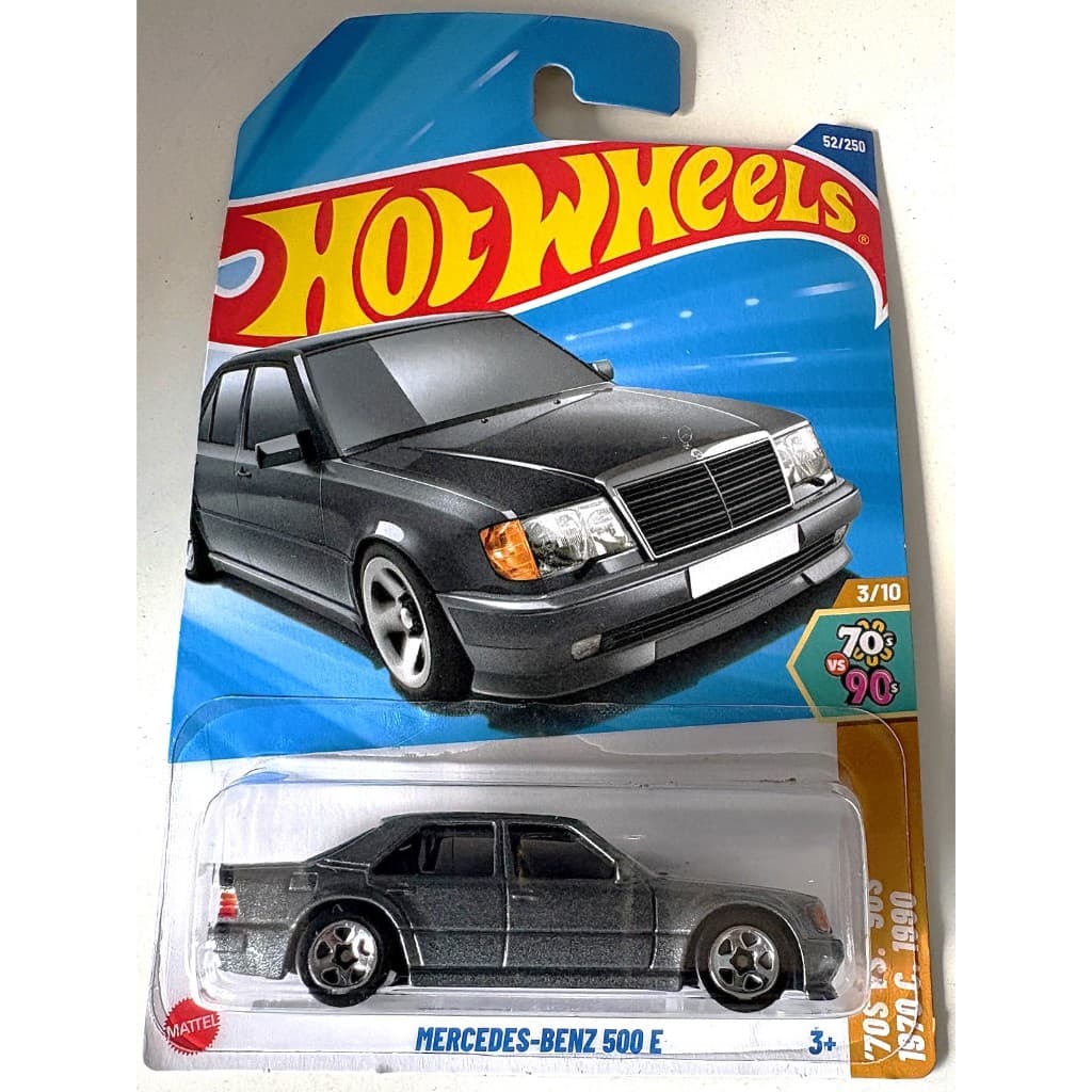 Carrinho Hot Wheels MERCEDES-BENZ 500 E (Código JBB60) - Coleção 2025