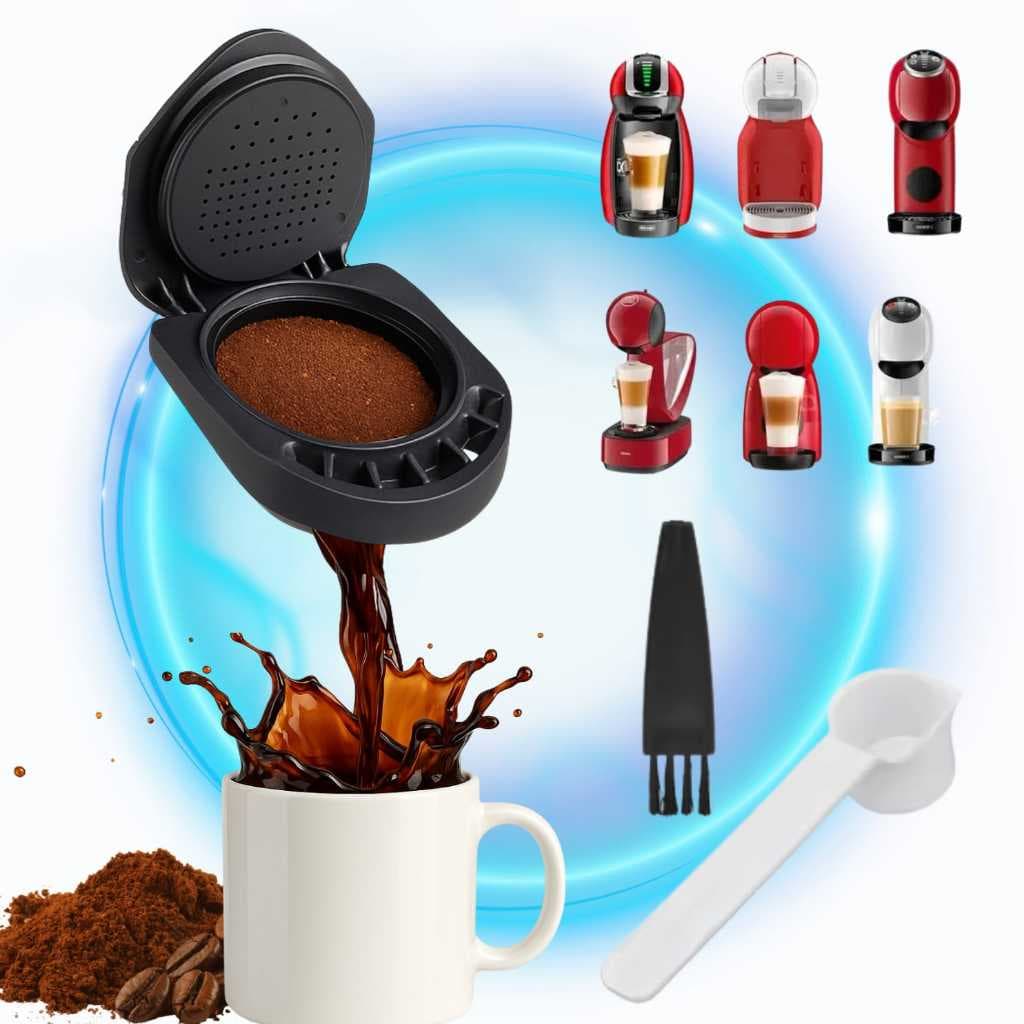 Adaptador Para Cafeteira Dolce Gusto Reutilizável Capsula Recarregável Café Moído
