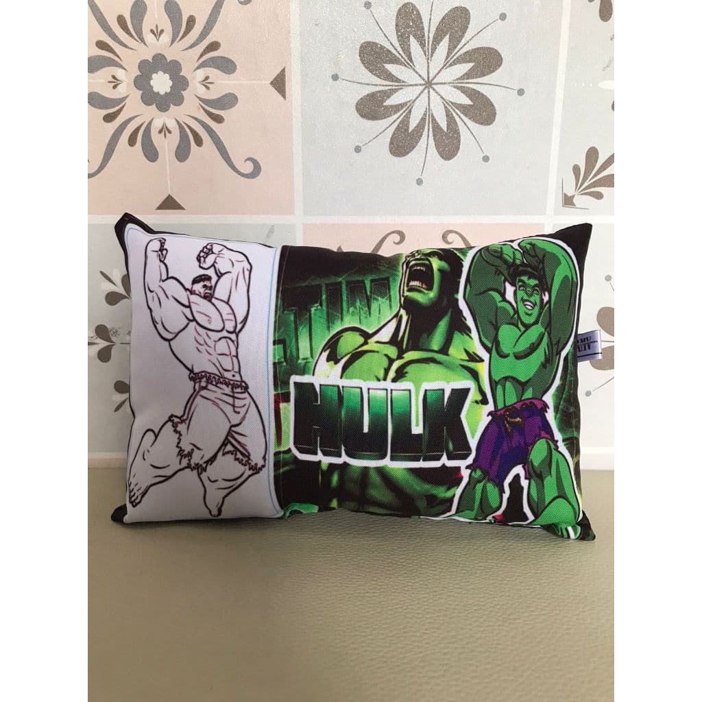 Kit 20 Almofadas Decorativas (Hulk ou Tema do Catálogo)