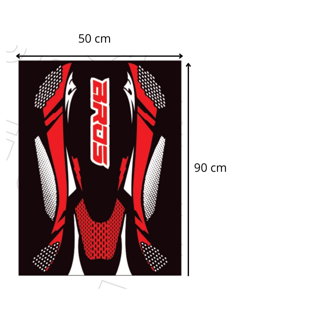 Capa de Banco Moto Honda Bros 125 150 160 Personalizada  Impermeável Resistente