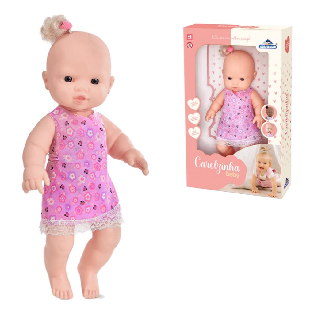 Boneca Carolzinha Baby – Diversão e Carinho para as Crianças