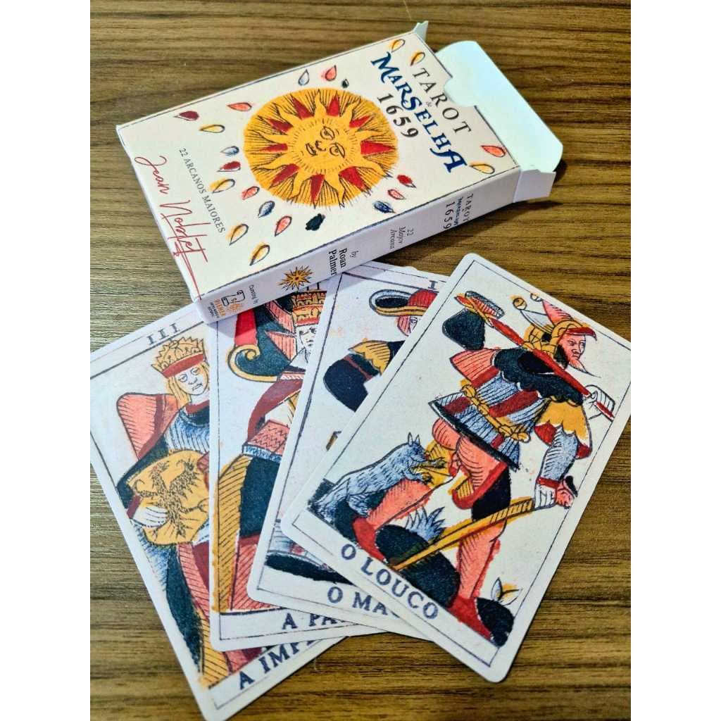 TAROT MARSELHA JEAN NOBLET (1659) - RESTAURADO