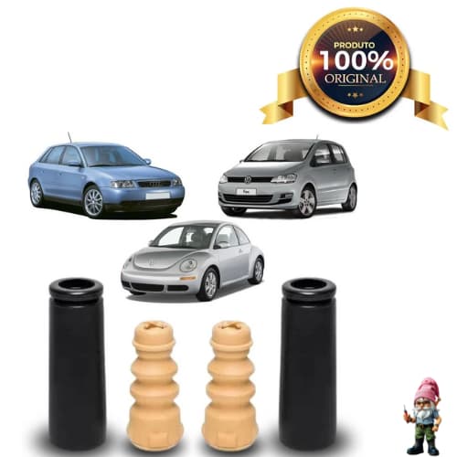 kit batente coifa amort traseiro fox polo new beetle a3