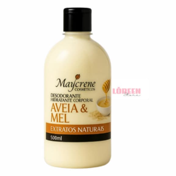 Desodorante Hidratante Corporal Aveia e Mel Maycrene 500ml