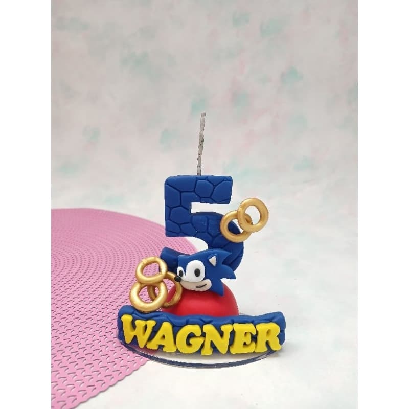 vela sonic em biscuit