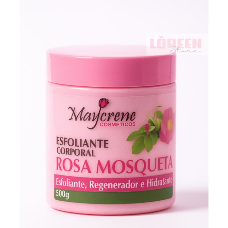 Esfoliante Corporal  Regenerador e Hidratante Rosa Mosqueta 500g