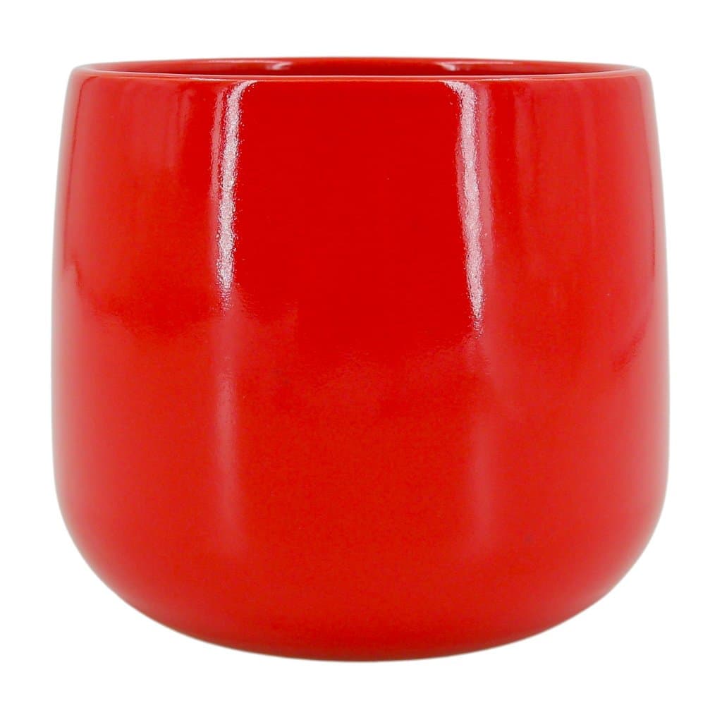 Vaso Cachepot Cerâmica Holandês - Bretagne Vermelho