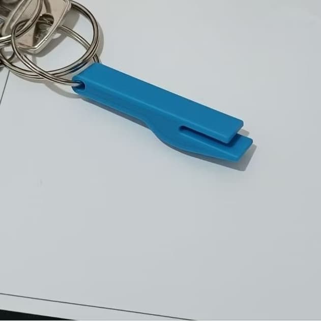 Chaveiro Abridor de Latinha 3D em PLA – Não Quebre a Unha | Várias Cores