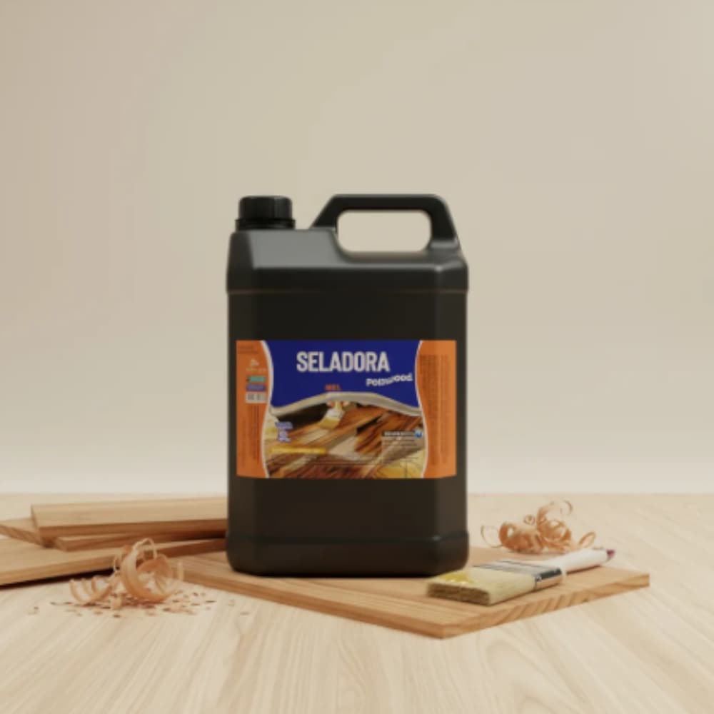 Seladora Madeira 5 Litros Rendimento Alto cor Mel