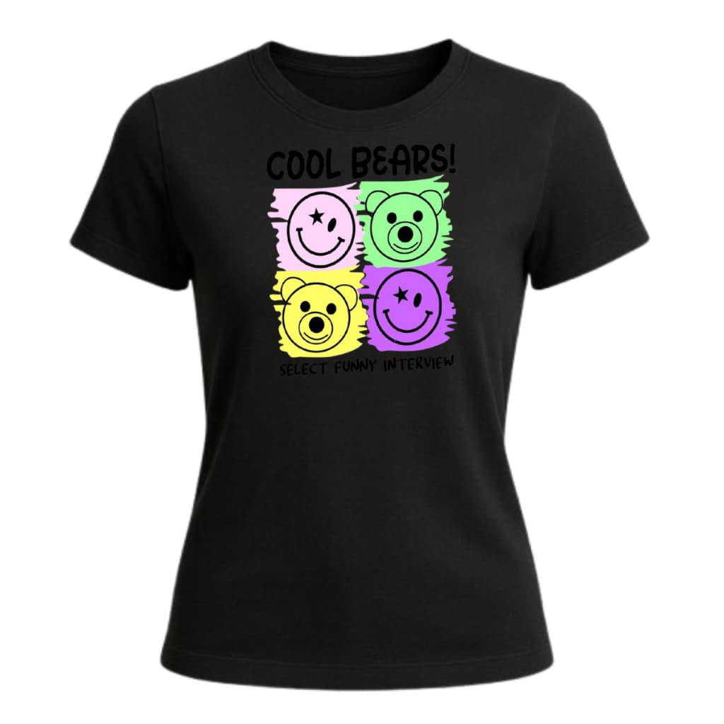Camisa Preta Feminina Varias Estampas Casual - Envio Imediato