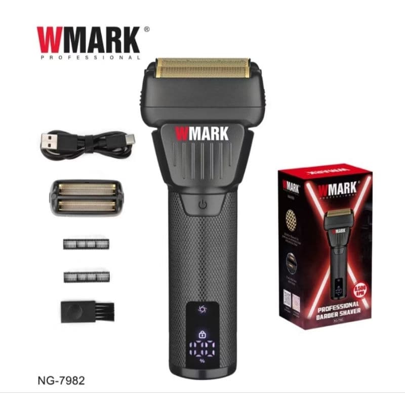Shaver WMARK NG-7982 Black 9000rpm