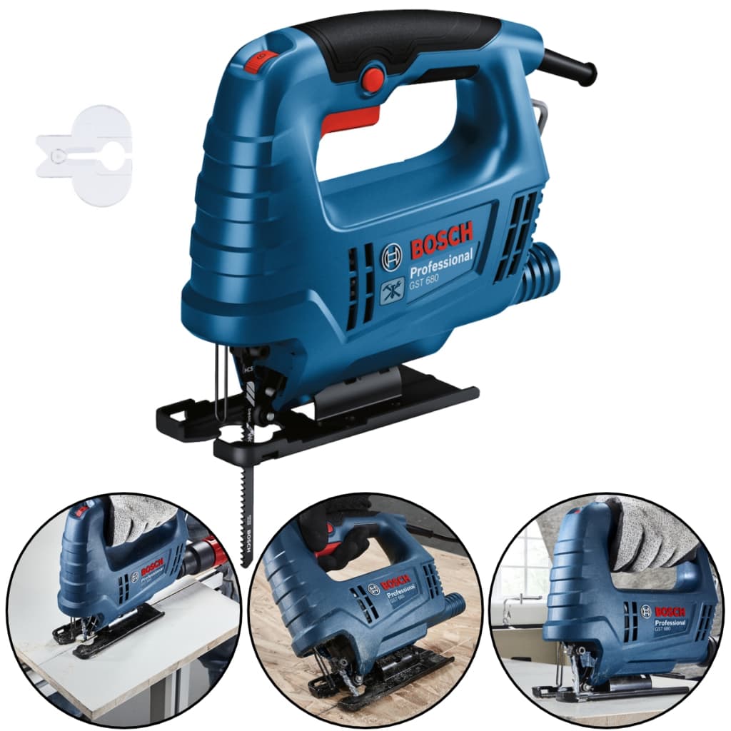Serra Tico Tico Profissional Gst 680 500w Bosch Com Lâmina Protetora