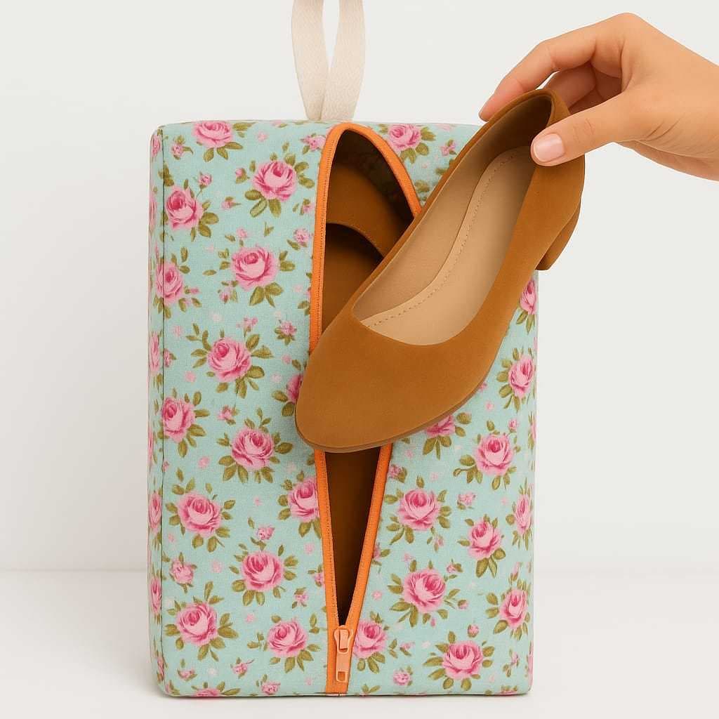 Porta Sapatos Estampa Vintage / Organizador