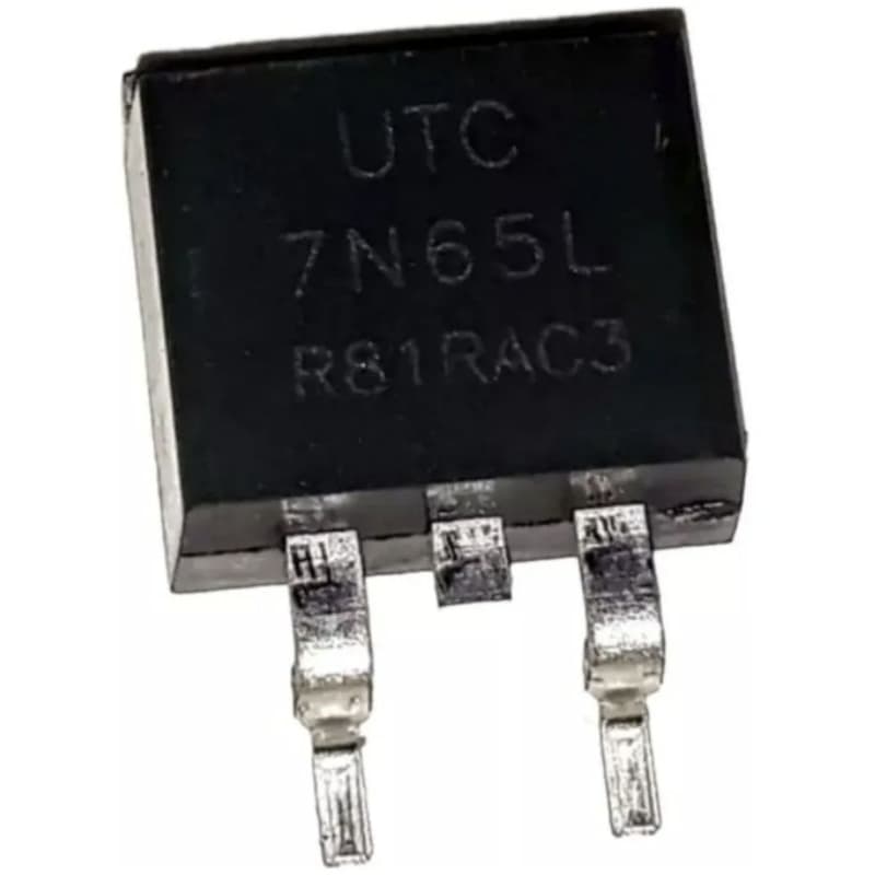 Transistor 7n65l utc7n65l-to263-7n65 Novo E Original