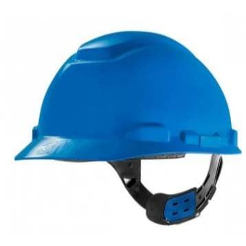 Capacete Com Ajuste Fácil Padrão Profissional Cor: Azul Claro Modelo H700 – 3M